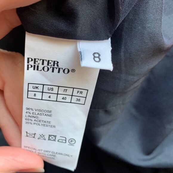 Peter Pilotto Women's Sleeveless Sheath Dress Red/Multi Colored Size US 4 - Picture 5 of 6